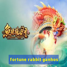 fortune rabbit ganhos