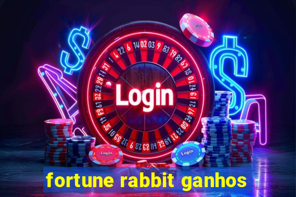 fortune rabbit ganhos