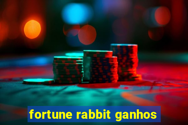 fortune rabbit ganhos