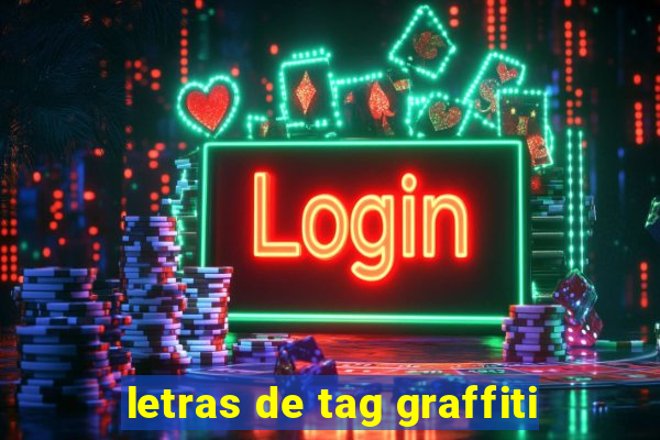 letras de tag graffiti