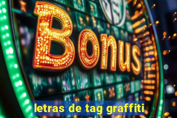 letras de tag graffiti