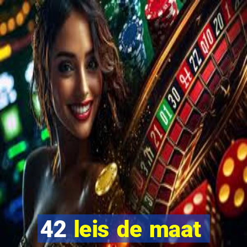 42 leis de maat