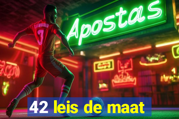 42 leis de maat