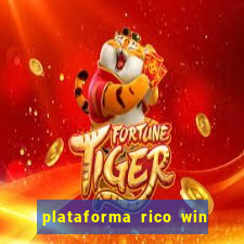 plataforma rico win paga mesmo