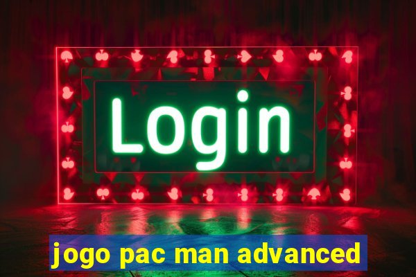 jogo pac man advanced