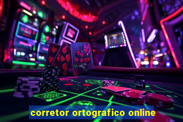 corretor ortografico online