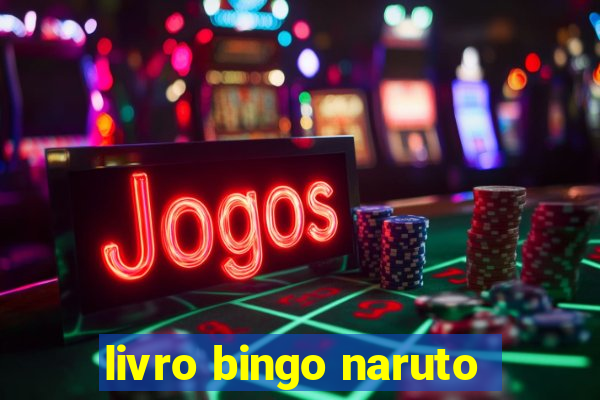 livro bingo naruto