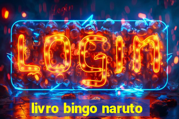 livro bingo naruto