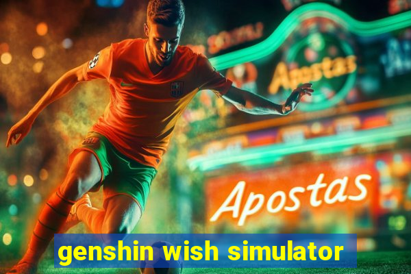 genshin wish simulator