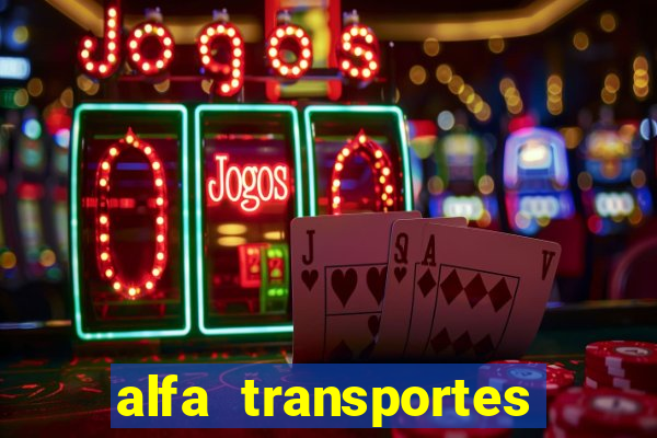 alfa transportes novo hamburgo