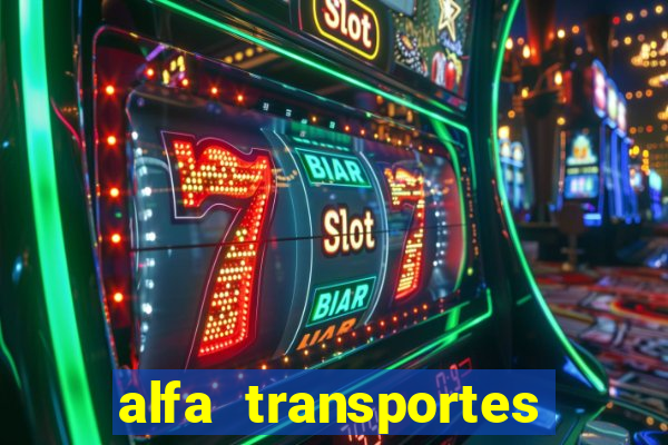 alfa transportes novo hamburgo