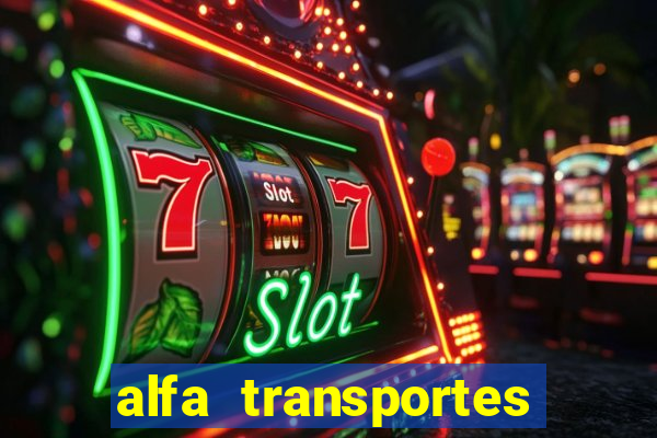 alfa transportes novo hamburgo