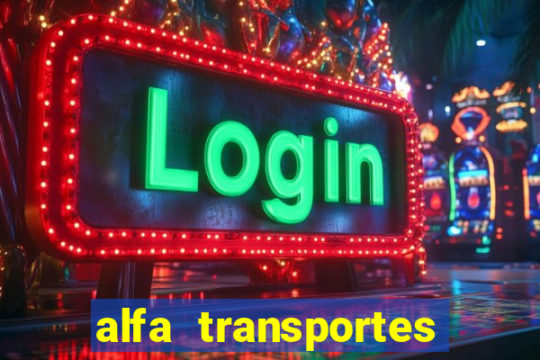 alfa transportes novo hamburgo