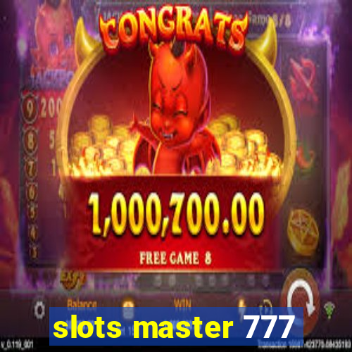 slots master 777