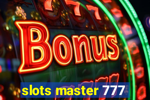 slots master 777