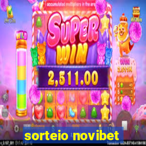 sorteio novibet