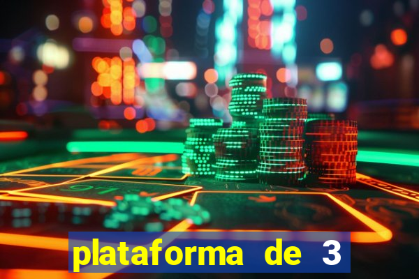 plataforma de 3 reais tigre