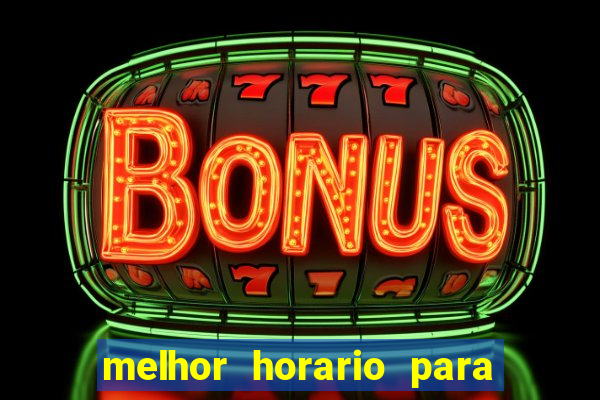 melhor horario para jogar fortune rabbit