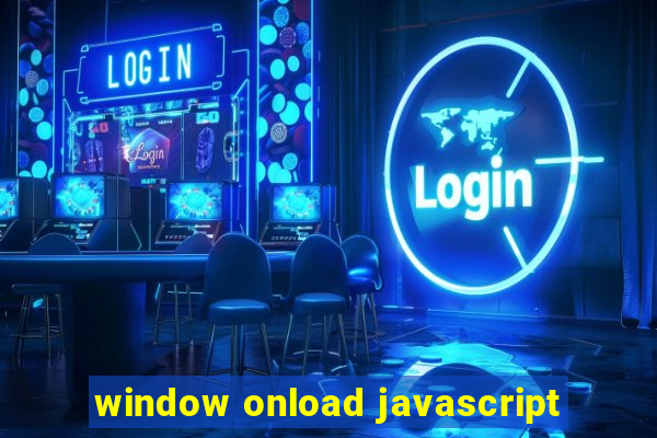 window onload javascript