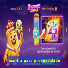 mantra para prosperidade