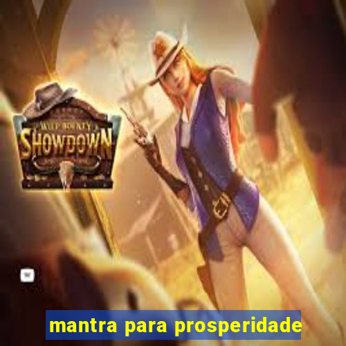 mantra para prosperidade