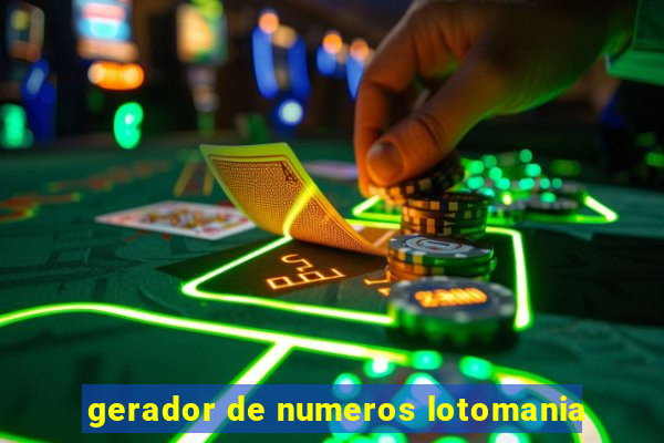 gerador de numeros lotomania