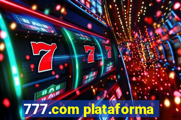 777.com plataforma