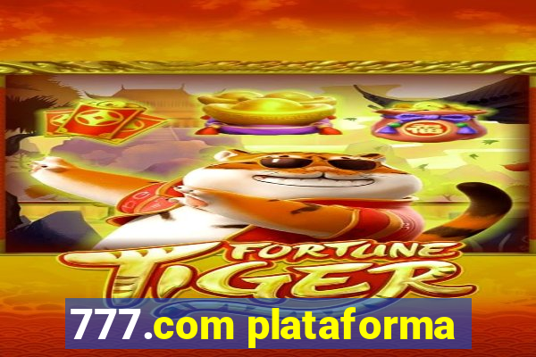 777.com plataforma