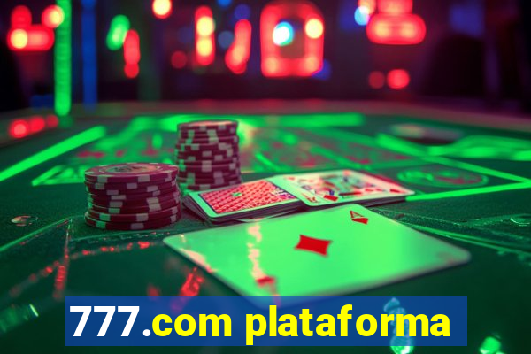 777.com plataforma