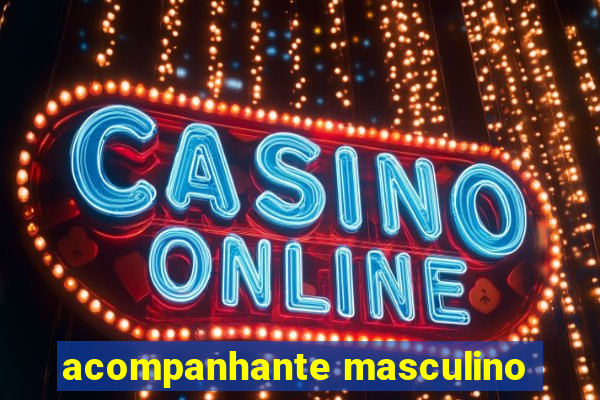 acompanhante masculino