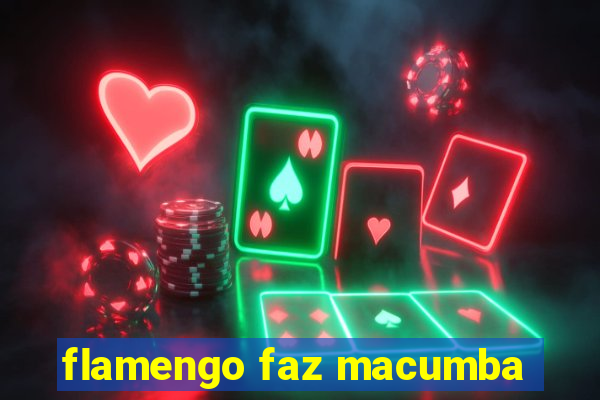 flamengo faz macumba