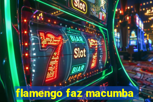 flamengo faz macumba