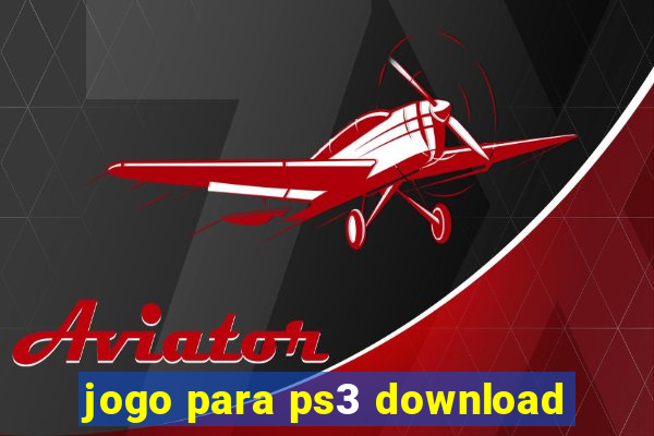 jogo para ps3 download