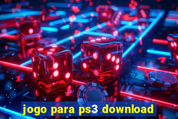 jogo para ps3 download