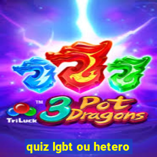 quiz lgbt ou hetero