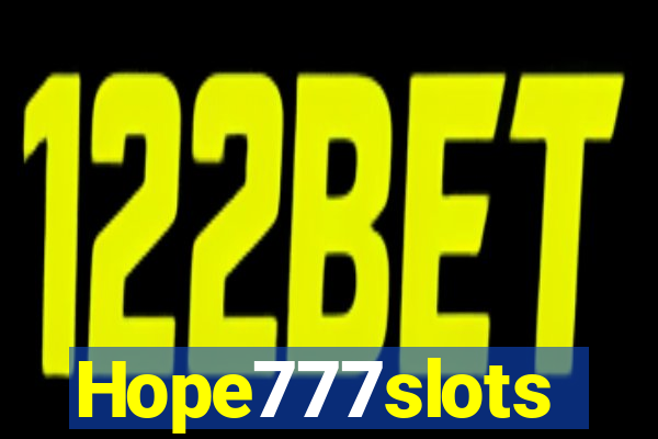 Hope777slots