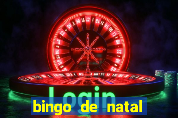 bingo de natal para imprimir gratis