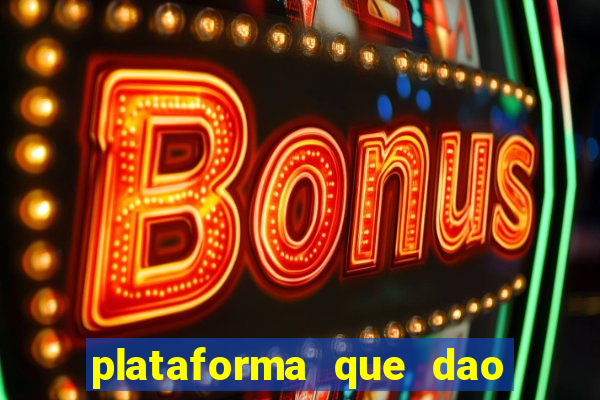 plataforma que dao bonus no cadastro