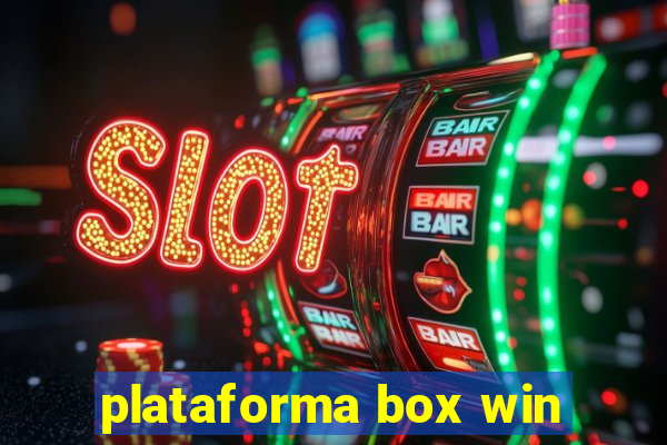 plataforma box win