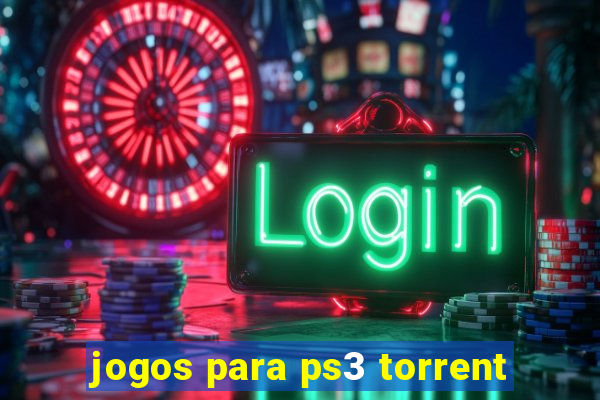 jogos para ps3 torrent