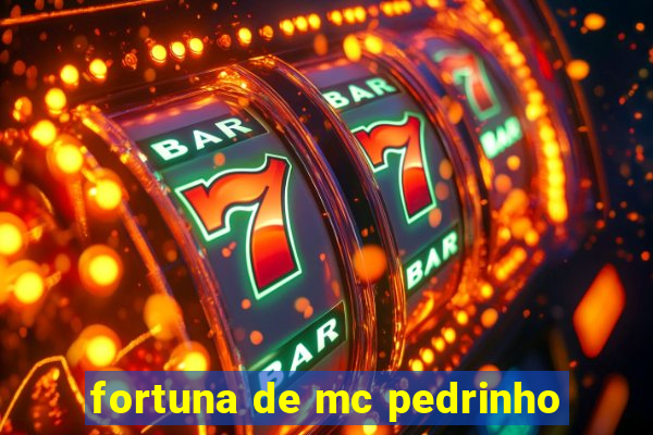 fortuna de mc pedrinho