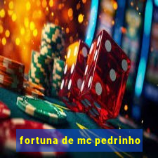 fortuna de mc pedrinho