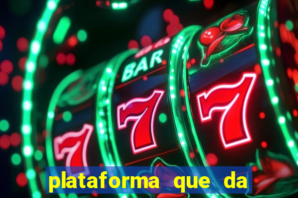 plataforma que da 30 reais para jogar