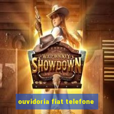 ouvidoria fiat telefone