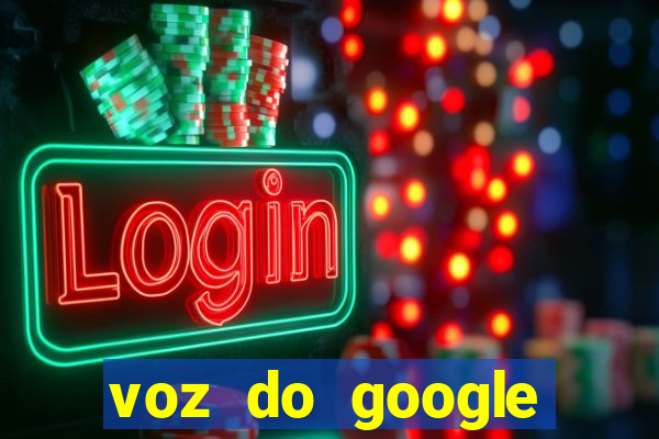 voz do google tradutor homem