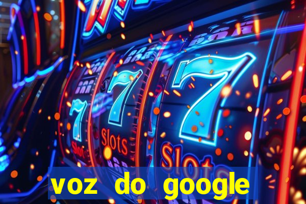 voz do google tradutor homem