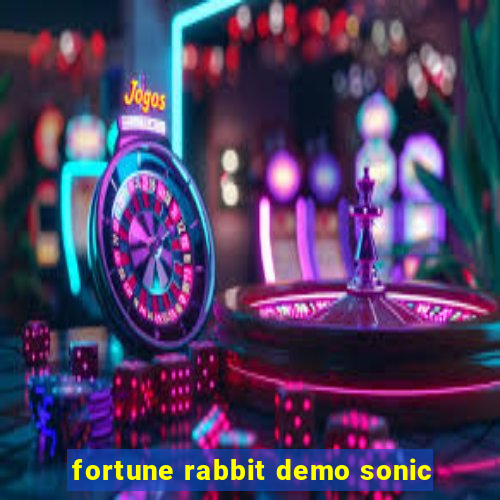 fortune rabbit demo sonic