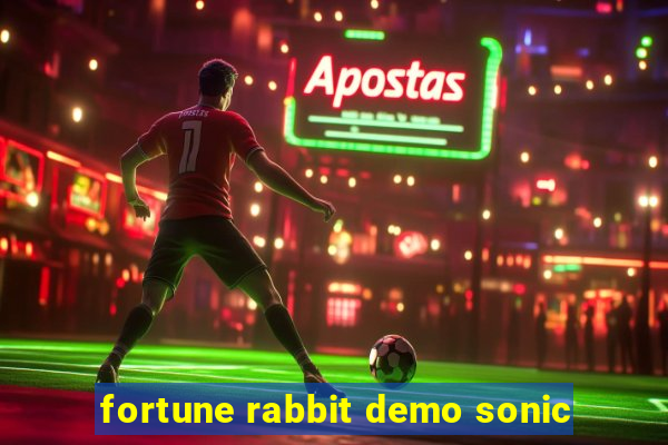 fortune rabbit demo sonic