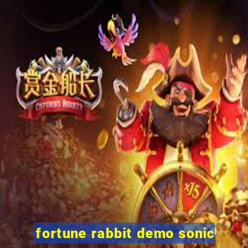 fortune rabbit demo sonic