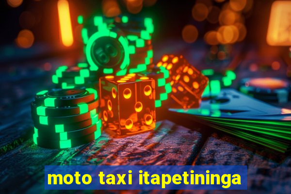 moto taxi itapetininga